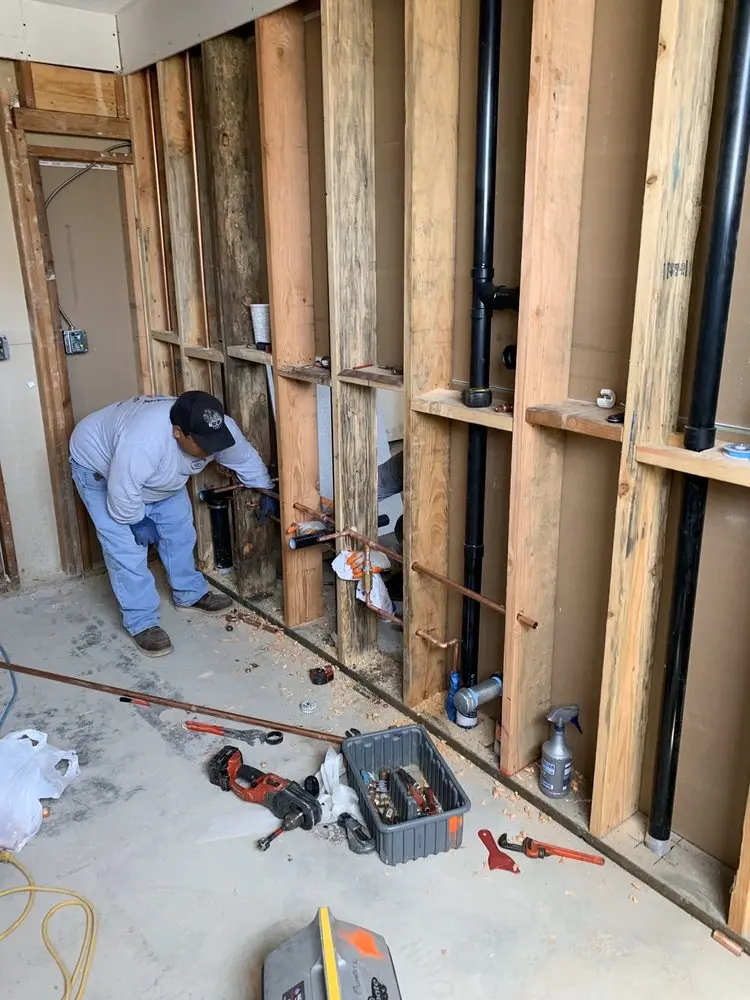 Commercial rough-in plumbing for Gas Line Repair in Chateau Ridge